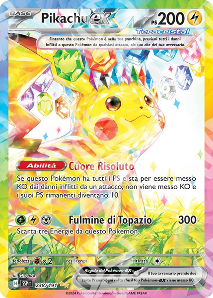 Pikachu ex (SSP 238)